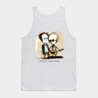 ••  Simon & Garfunkel Fan Art  •• Tank Top